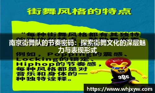 南京街舞队的节奏密码：探索街舞文化的深层魅力与表现形式